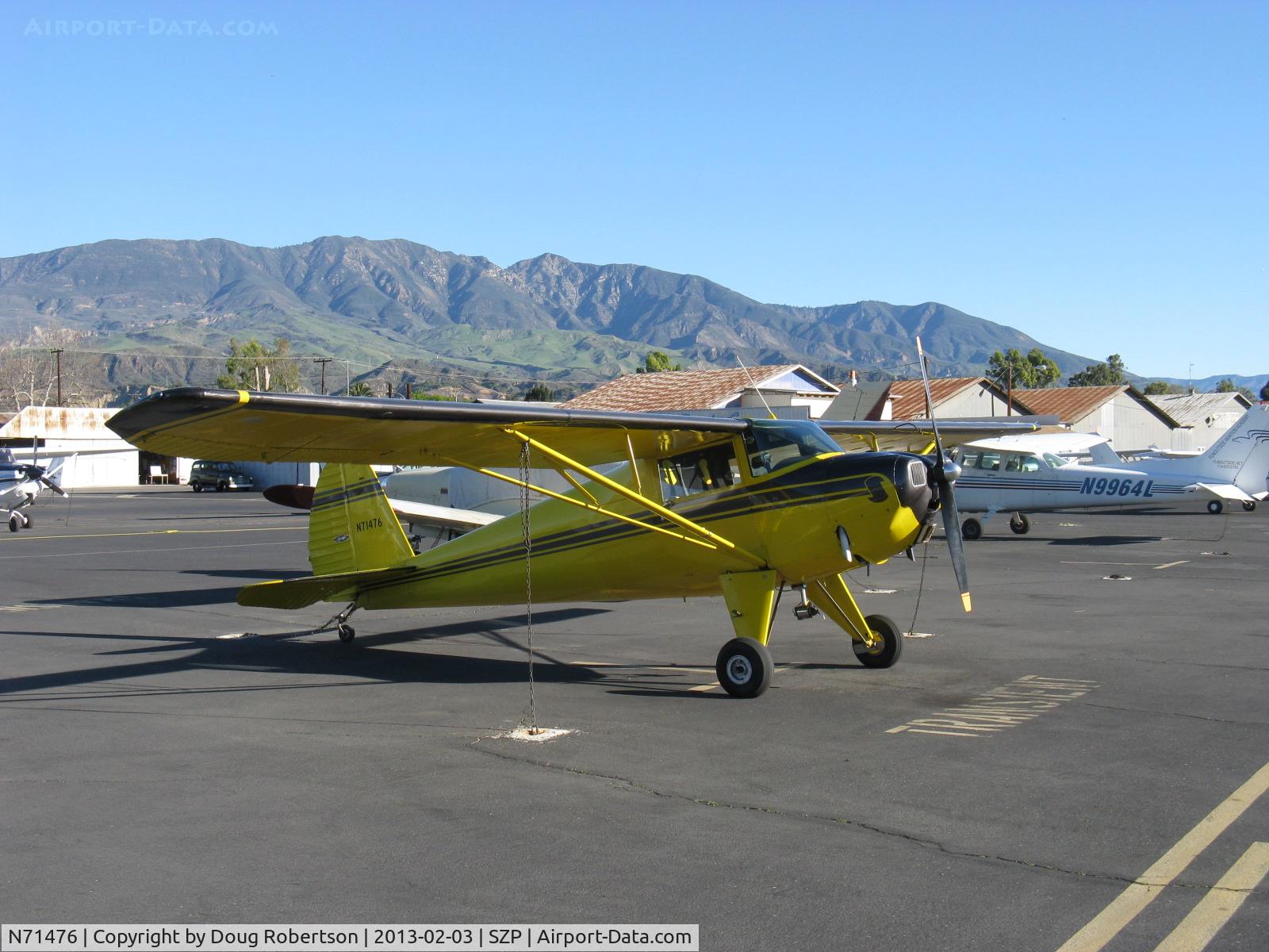 N71476, 1946 Luscombe 8A C/N 2903, 1946 Luscombe 8A, Continental C65 65 Hp, would not be called a Silvaire until the 8C model
