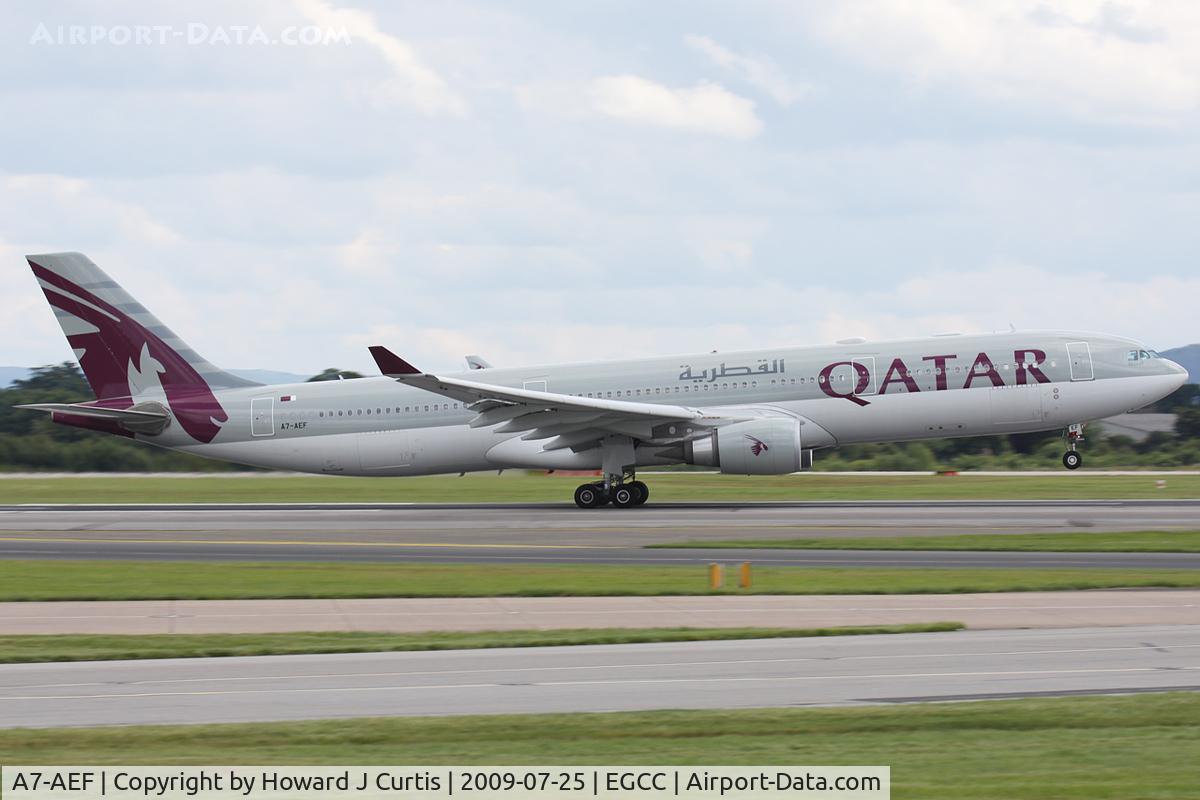 A7-AEF, 2006 Airbus A330-302 C/N 721, Caught on departure.