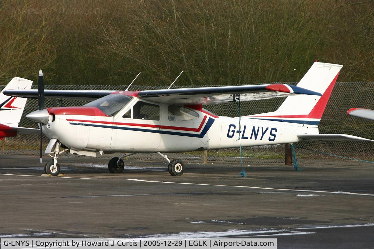 G-LNYS, 1974 Reims F177RG Cardinal RG C/N 0120, Parked up.