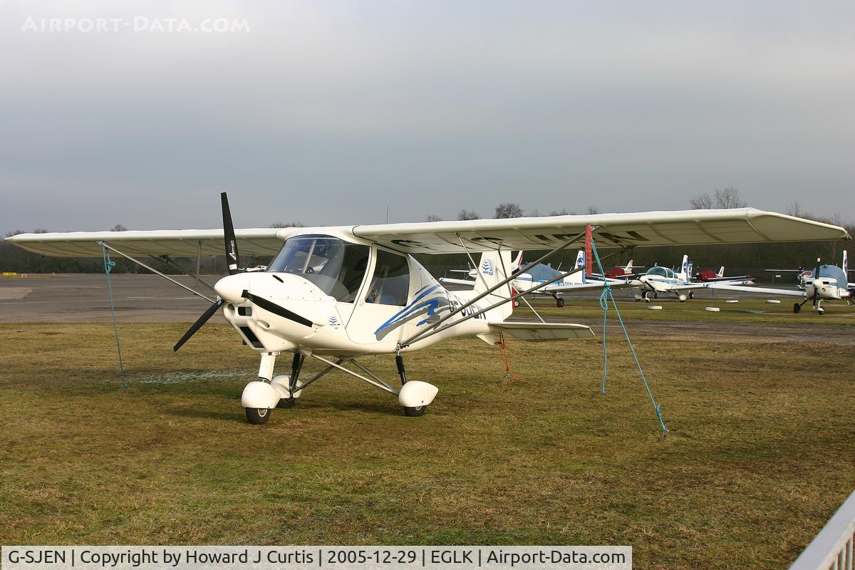 G-SJEN, 2004 Comco Ikarus C42 FB80 C/N 0405-6602, A resident here.