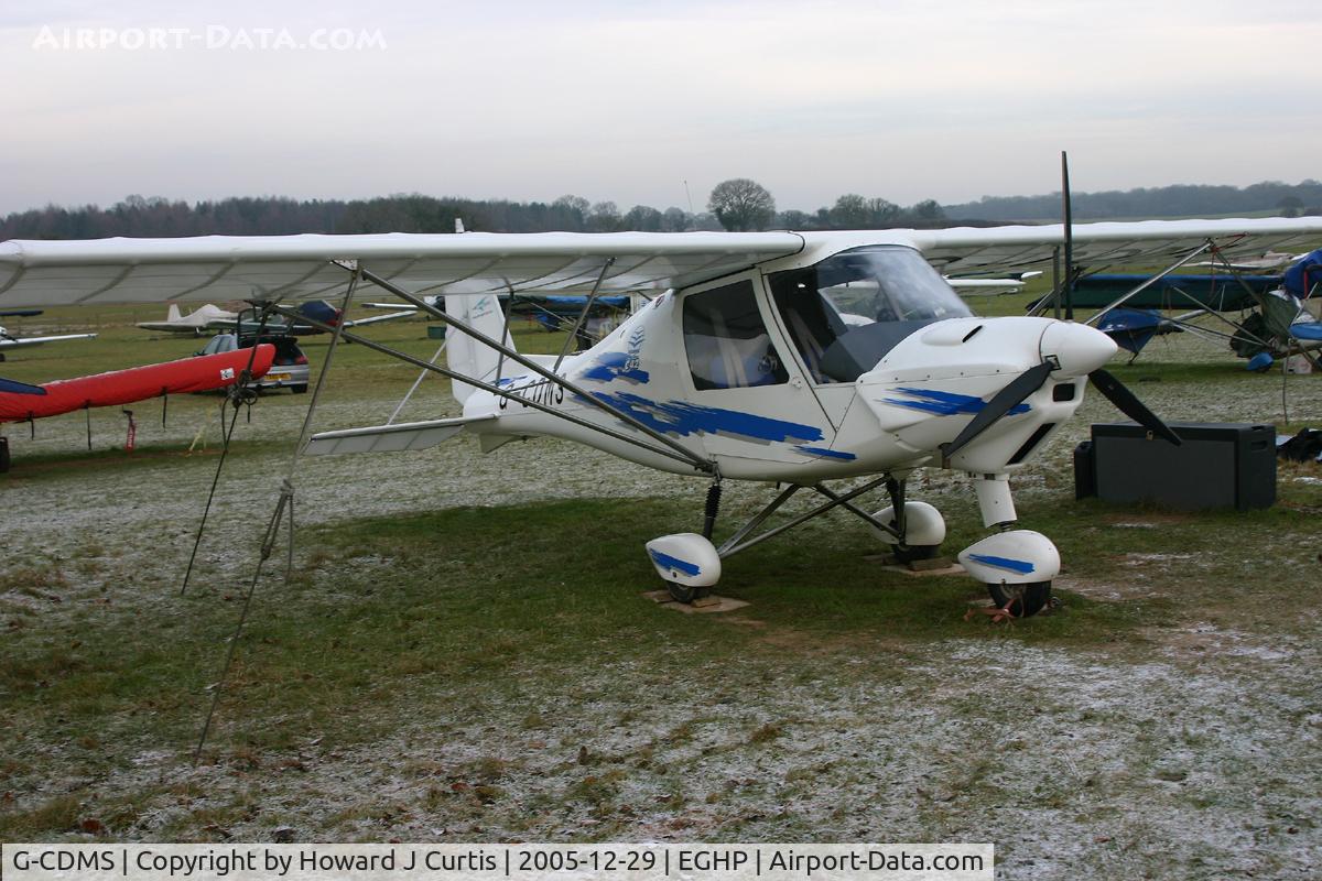 G-CDMS, 2005 Comco Ikarus C42 FB80 C/N 0506-6689, A resident here.