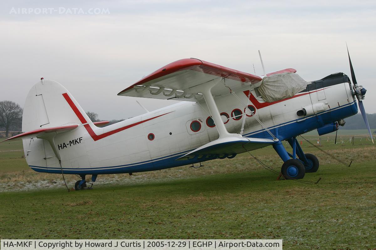 HA-MKF, 1985 Antonov An-2TP C/N 1G233-43, A resident here.