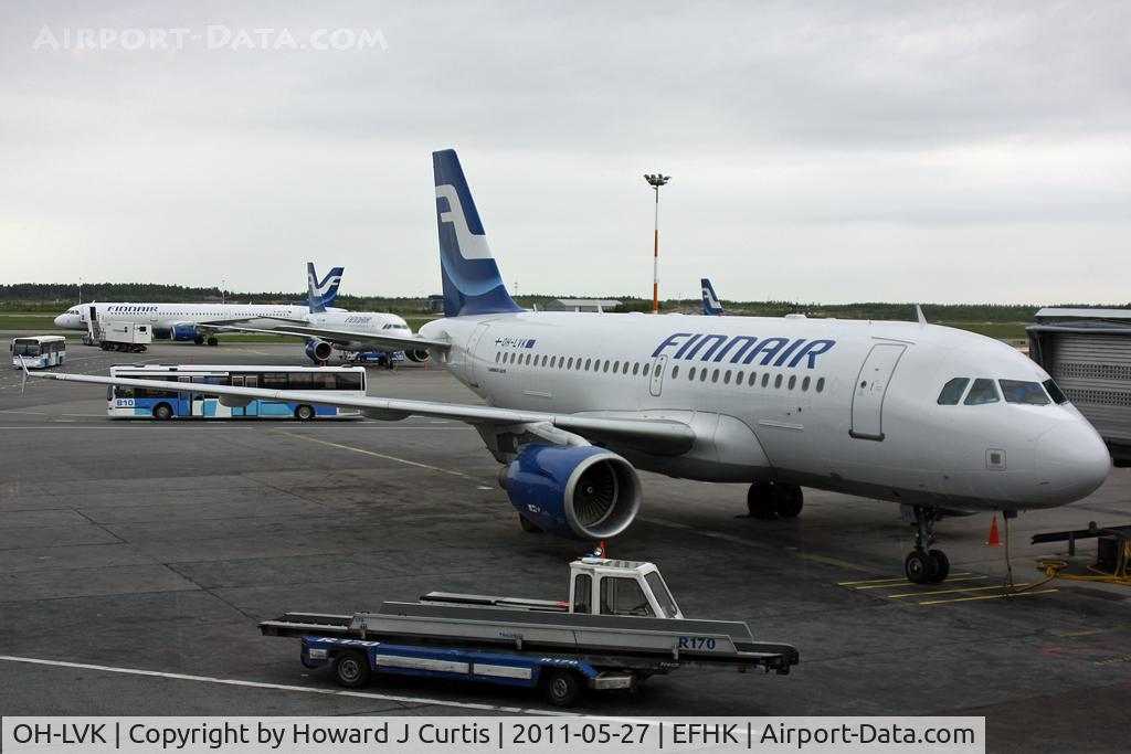 OH-LVK, 2004 Airbus A319-112 C/N 2124, Finnair