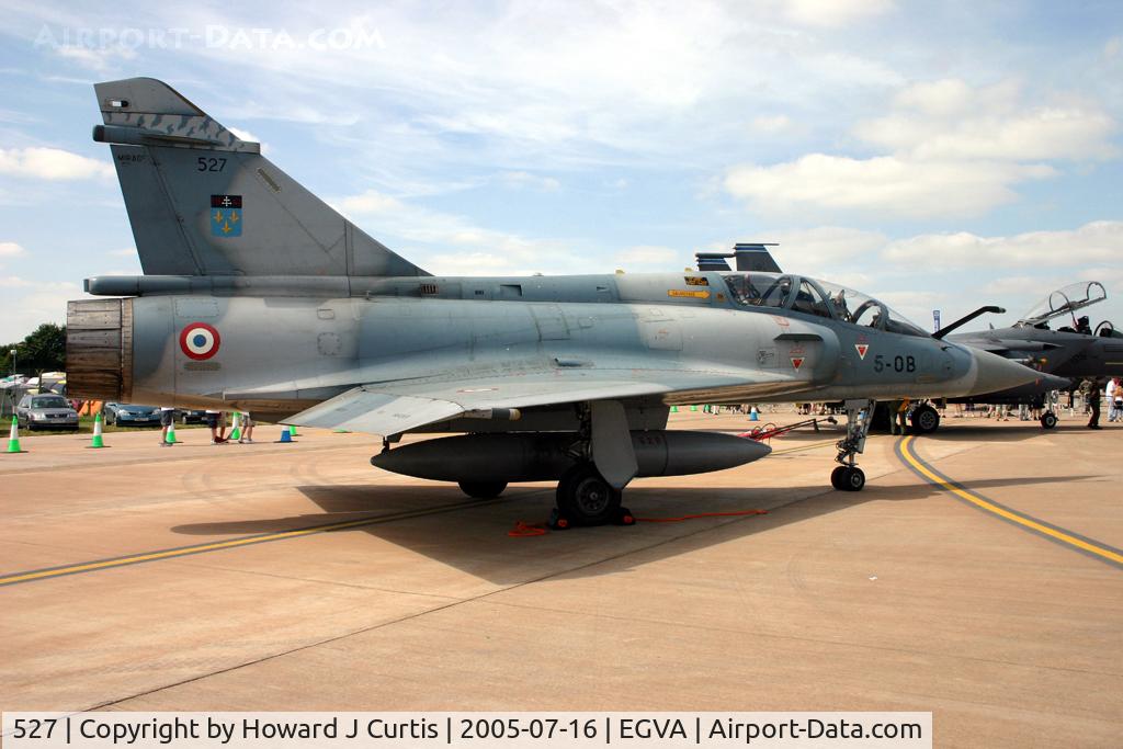 527, Dassault Mirage 2000B C/N 409, Coded 5-OB, at RIAT.