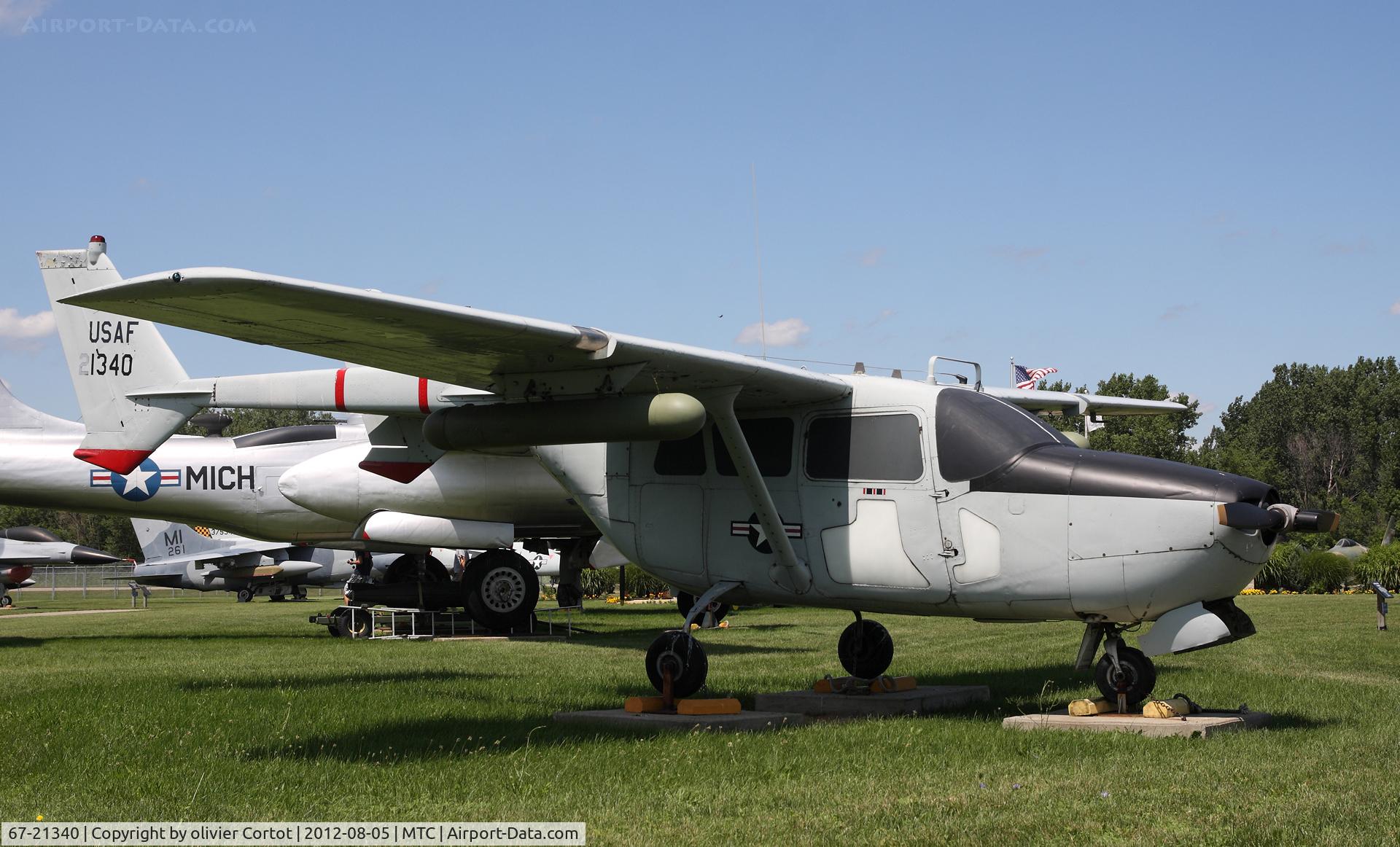 67-21340, 1967 Cessna O-2A Super Skymaster Super Skymaster C/N 337M-0046, Selfridge air museum
