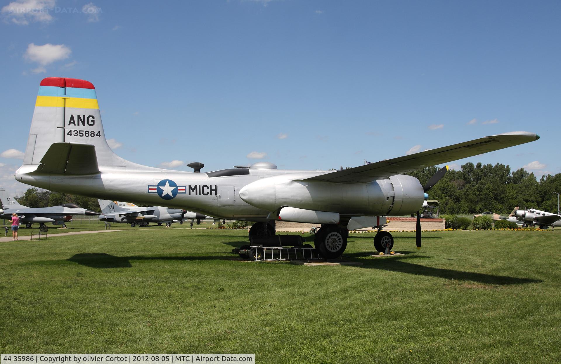 44-35986, 1944 Douglas A-26C Invader C/N 29265, Selfridge air museum