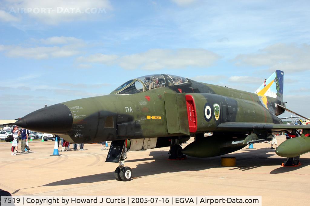 7519, 1969 McDonnell Douglas RF-4E Phantom II C/N 4164, Hellenic Air Force