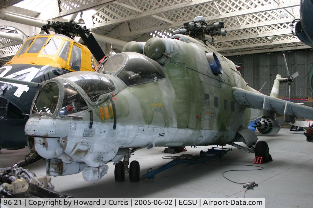 96 21, Mil Mi-24D Hind C/N B4002, At the Imperial War Museum