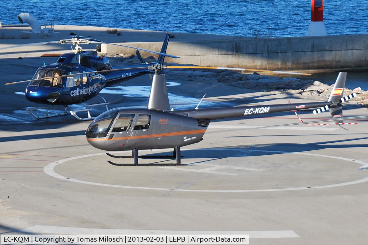 EC-KQM, Robinson R44 Raven II C/N 11995, Barcelona Heliport