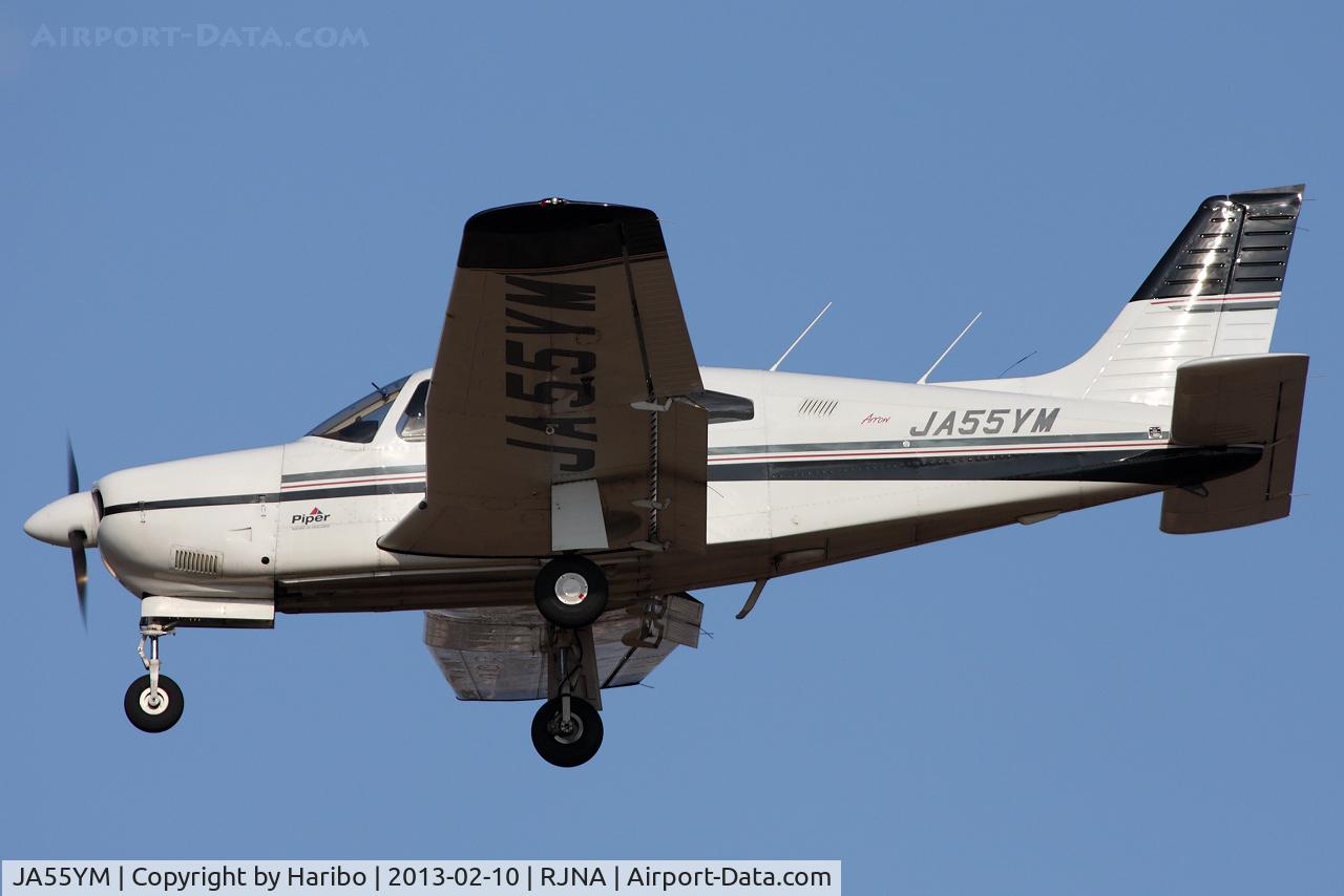 JA55YM, Piper PA-28R-201 Cherokee Arrow III C/N 2844013, Built in 1997.
