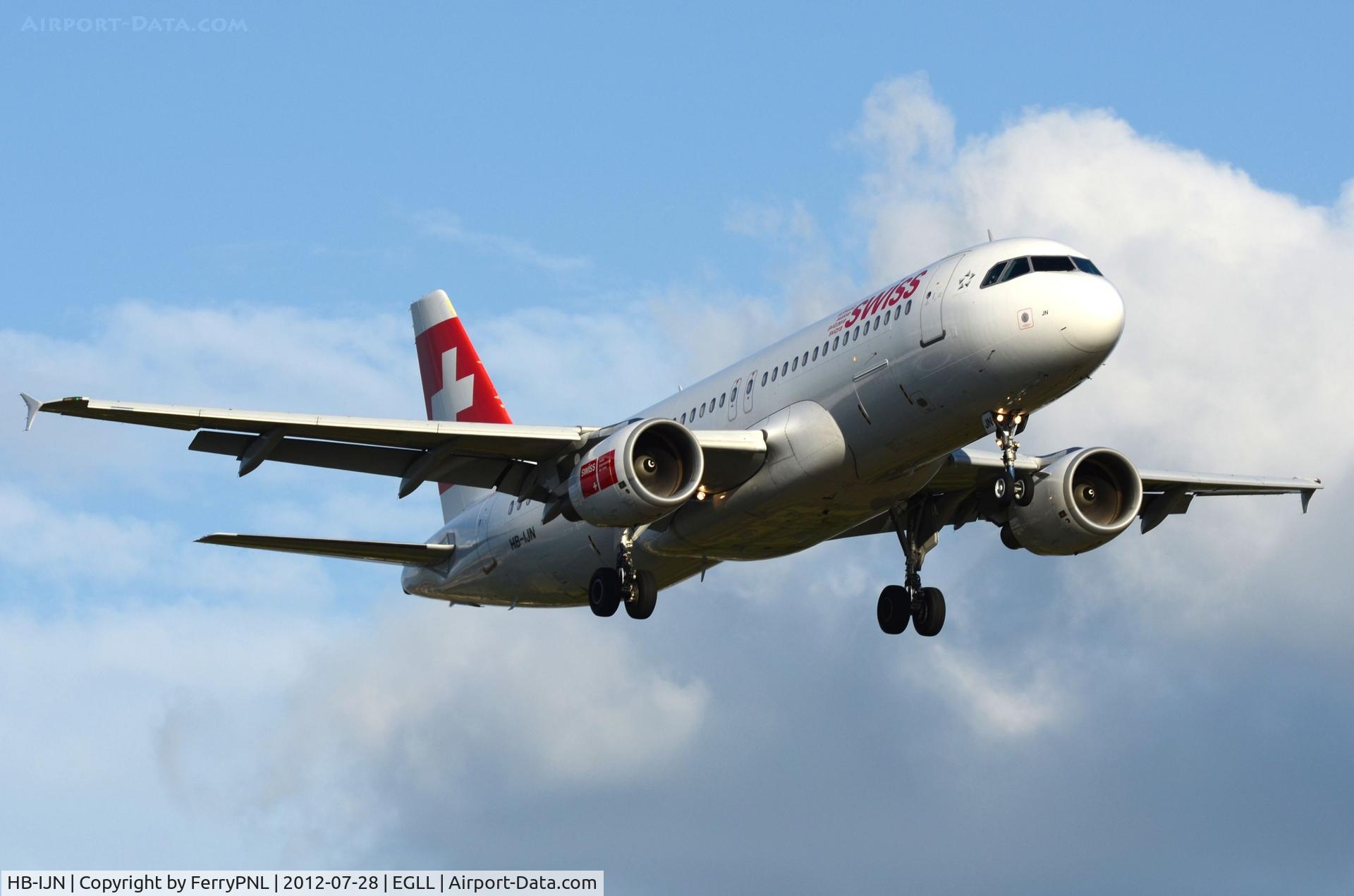 HB-IJN, 1996 Airbus A320-214 C/N 643, Swiss A320