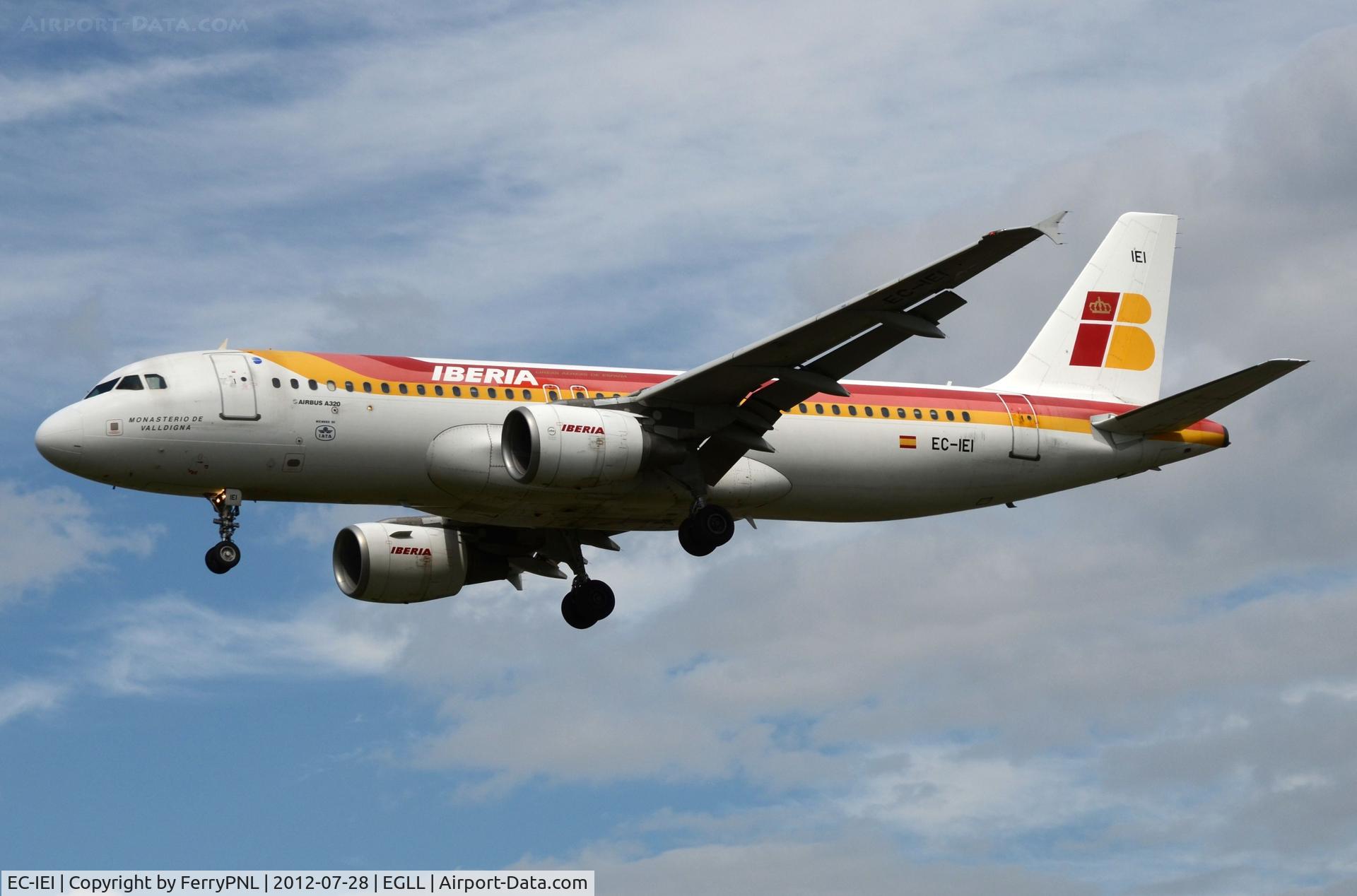 EC-IEI, 2001 Airbus A320-214 C/N 1694, Iberia A320