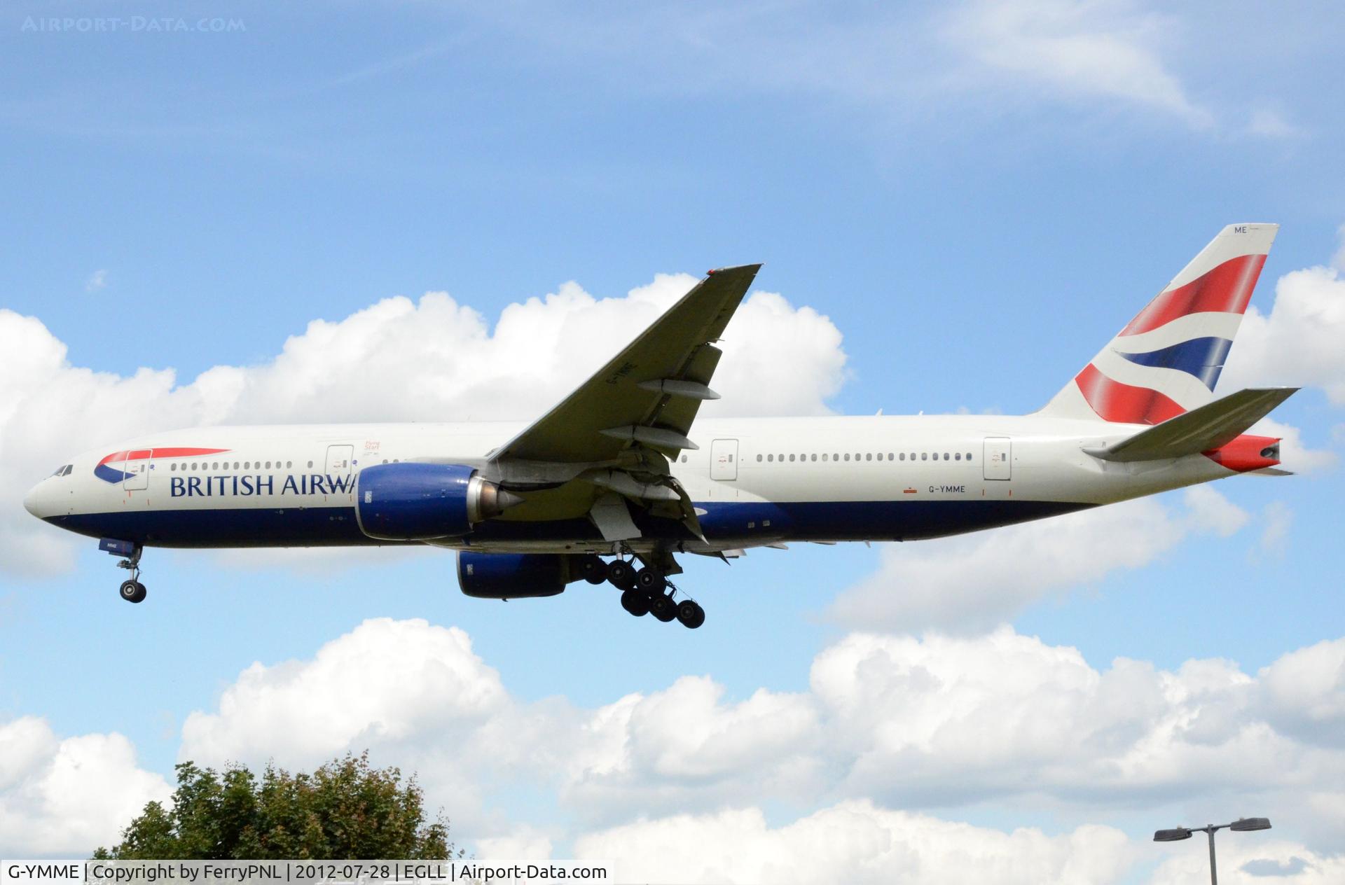 G-YMME, 2000 Boeing 777-236/ER C/N 30306, BA B772
