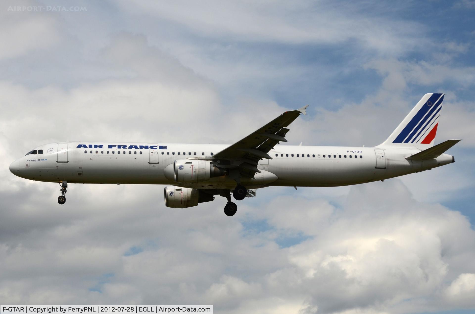 F-GTAR, 2008 Airbus A321-212 C/N 3401, Air France A321