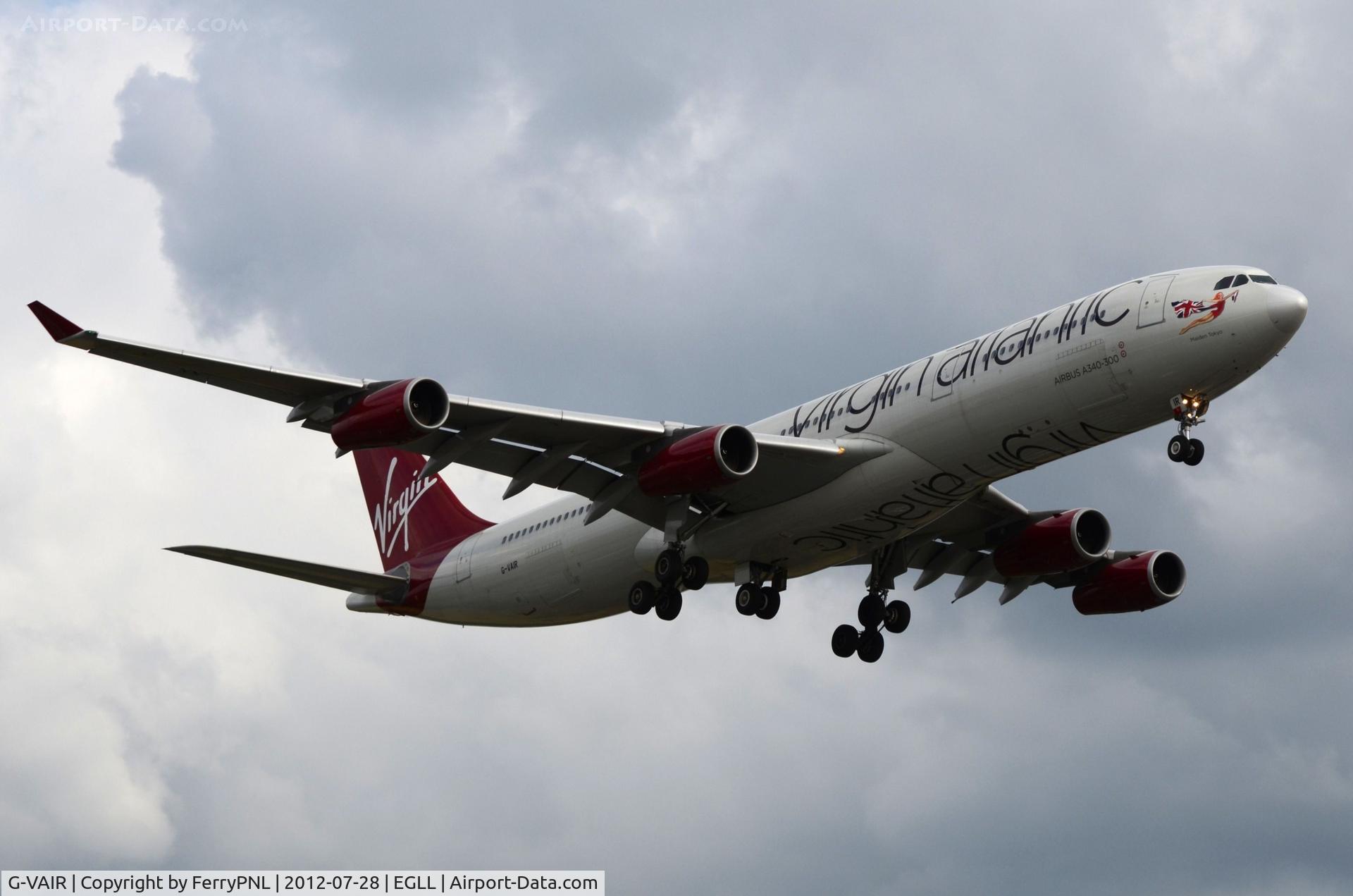G-VAIR, 1997 Airbus A340-313 C/N 164, Virgin A343