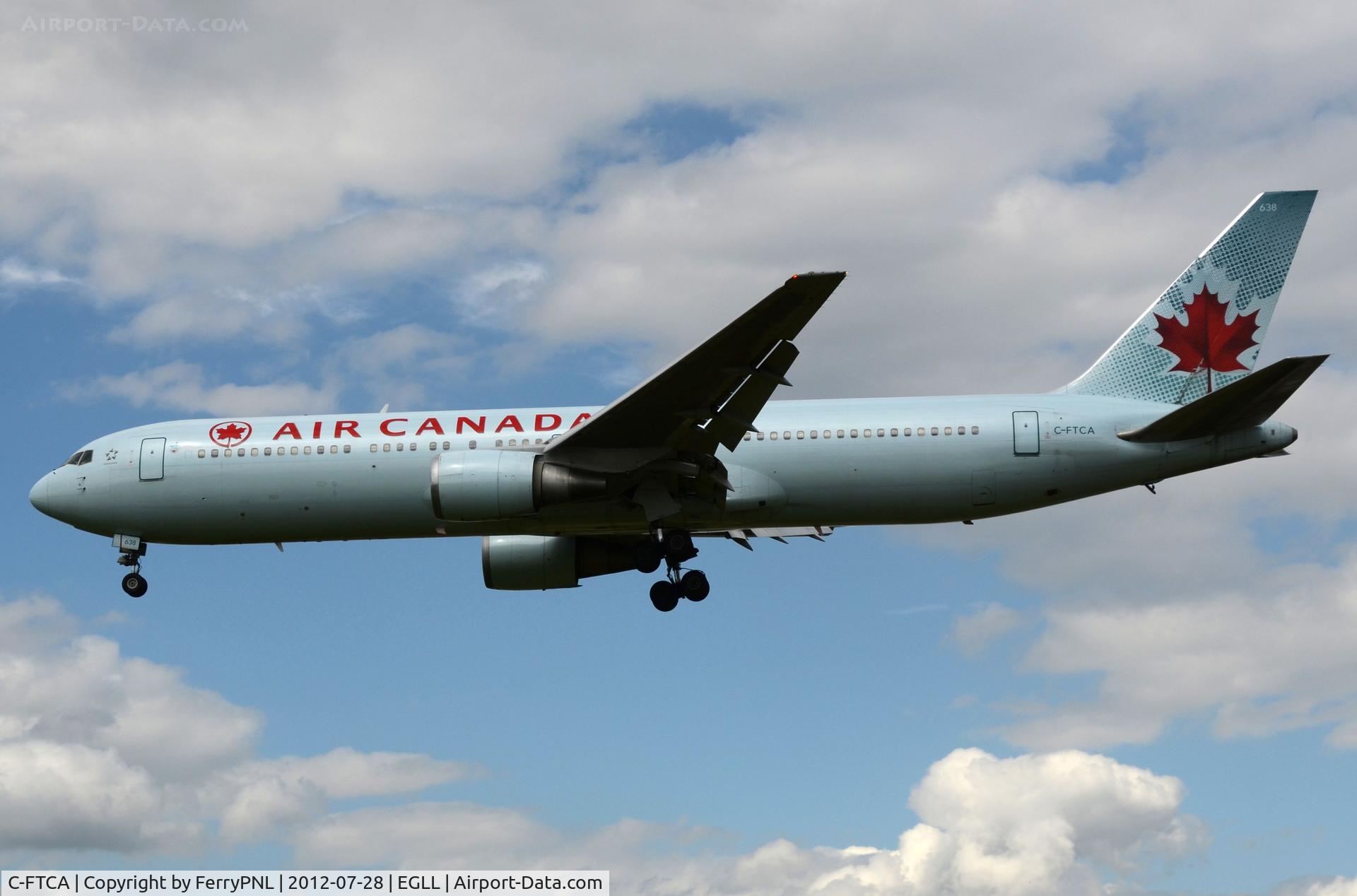 C-FTCA, 1989 Boeing 767-375/ER C/N 24307, Air Canada B763