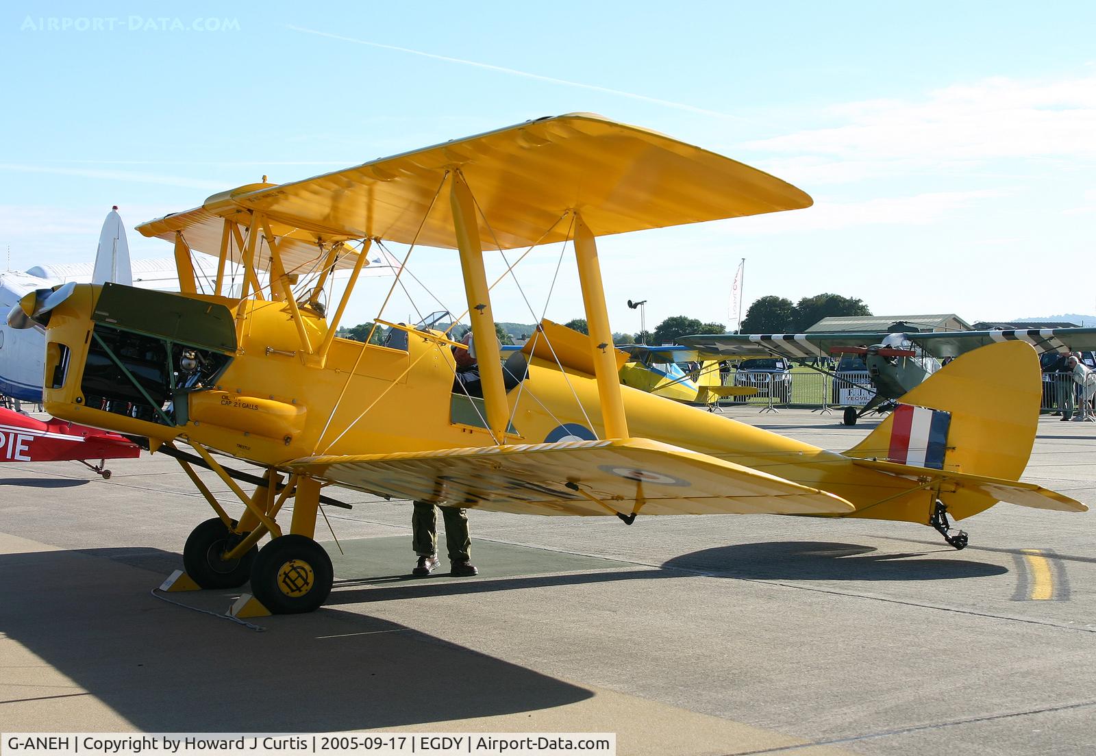 G-ANEH, 1939 De Havilland DH-82A Tiger Moth II C/N 82067, Privately owned.