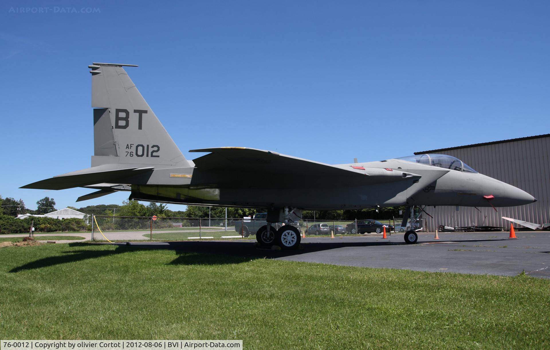 76-0012, 1976 McDonnell Douglas F-15A Eagle C/N 0191/A164, ex-bitburg aircraft