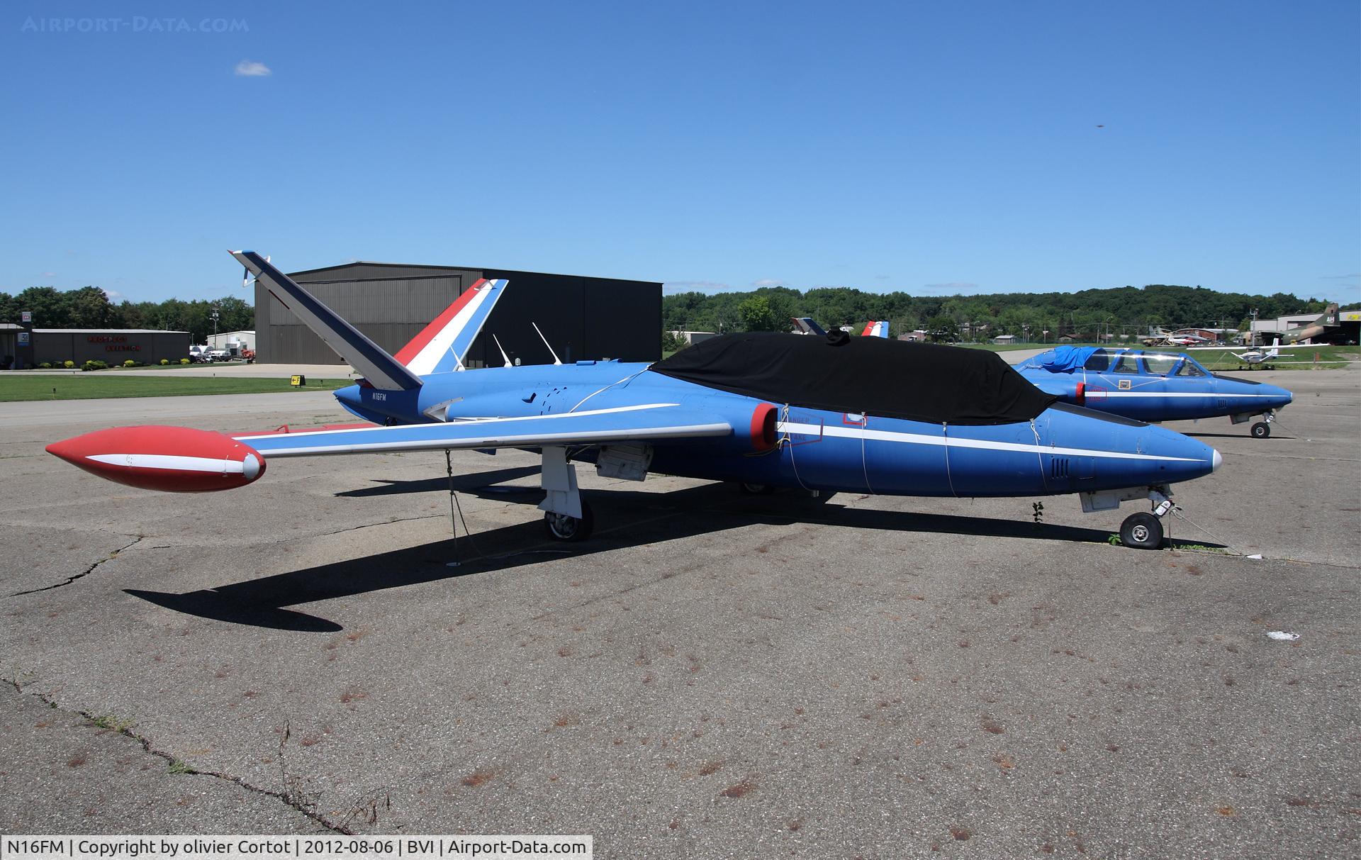 N16FM, 1961 Fouga (Valmet) CM-170R Magister C/N FM-26, tarmac queen