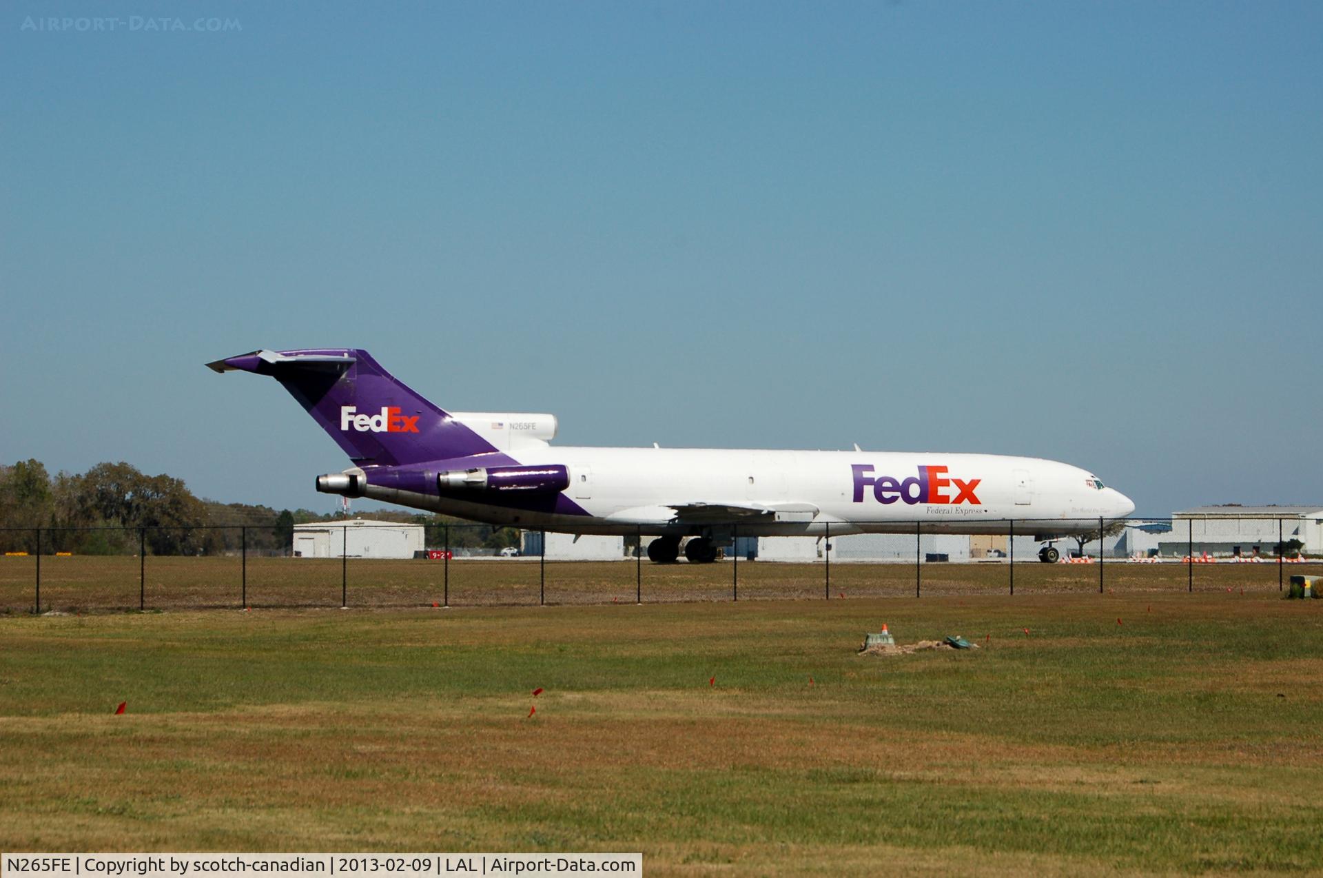 N265FE, 1979 Boeing 727-233F C/N 21671, 1979 Boeing 727-233, N265FE, at Lakeland Linder Regional Airport, Lakeland, FL