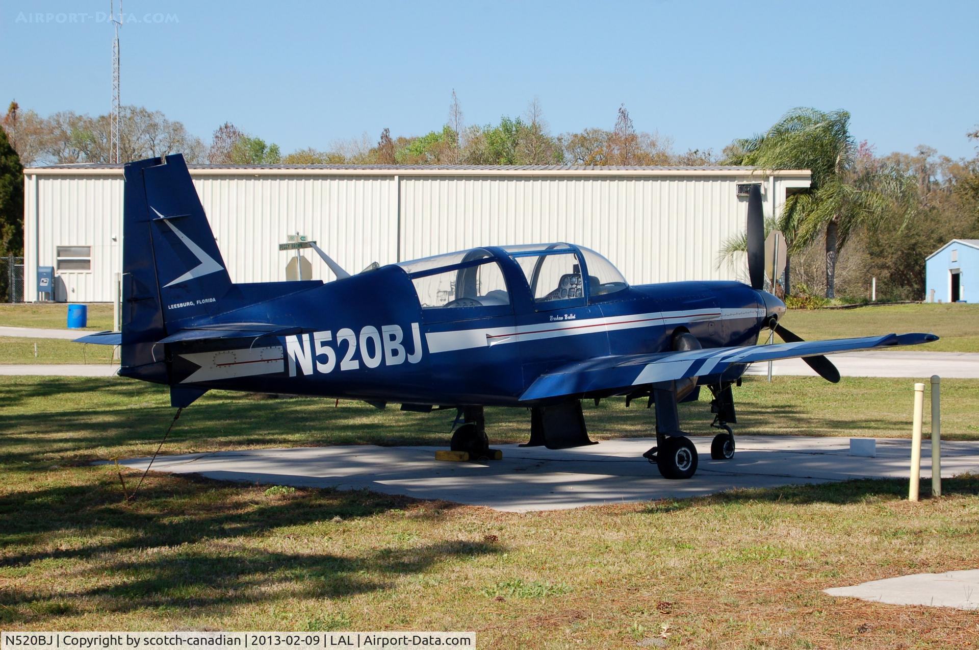 N520BJ, Brokaw BJ-520 C/N 1, Brokaw BJ-520, N520BJ, at Lakeland Linder Regional Airport, Lakeland, FL