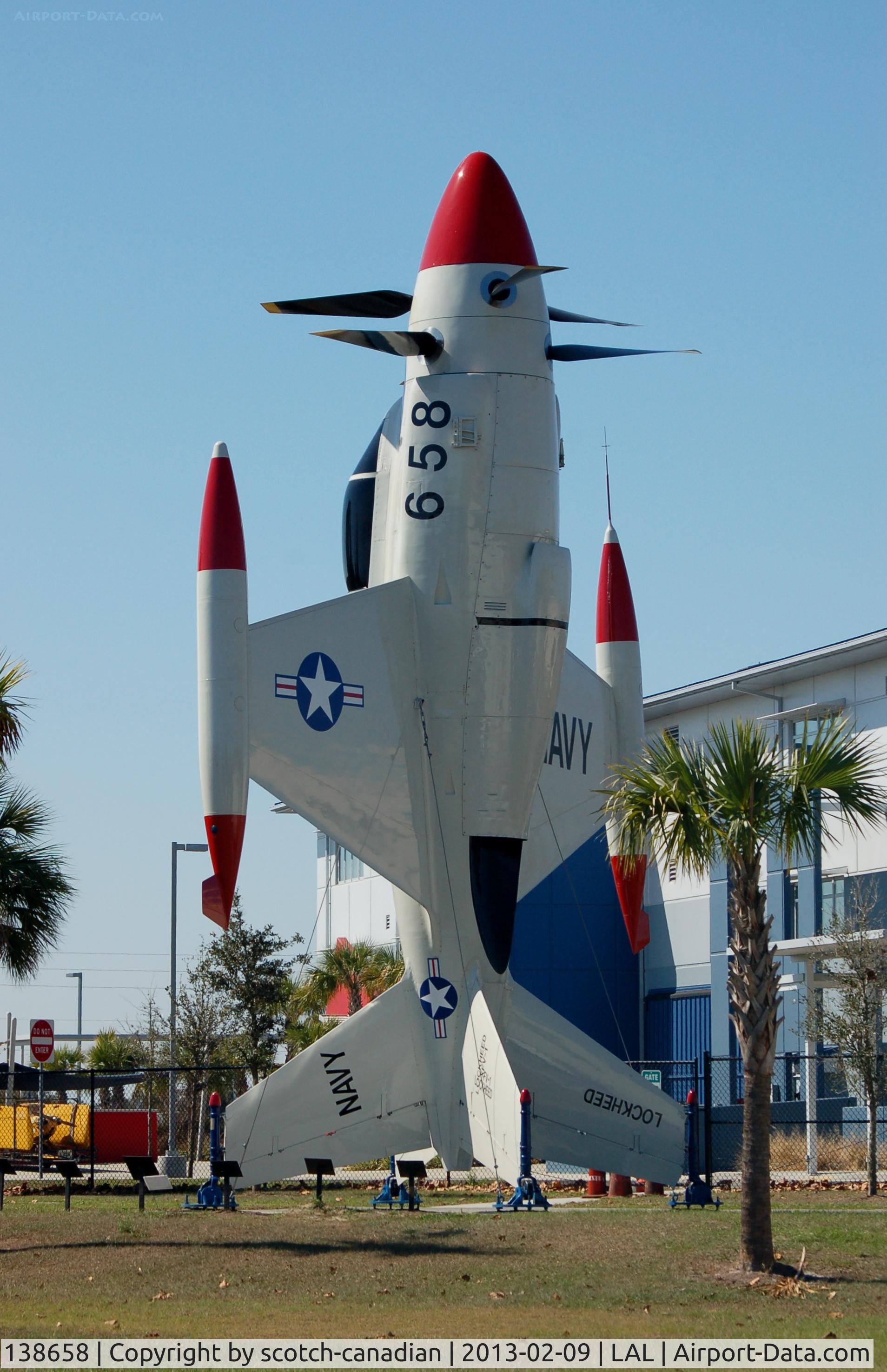 138658, Lockheed XFV-1 C/N 081-1001, Lockheed XFV-1, S/N 138658, at Lakeland Linder Regional Airport, Lakeland, FL