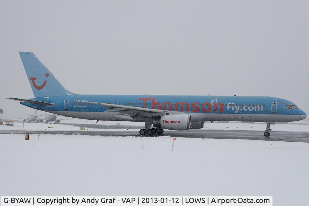 G-BYAW, 1995 Boeing 757-204 C/N 27234, Thomson 757-200