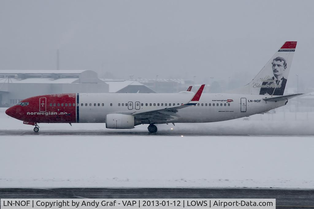 LN-NOF, 2008 Boeing 737-86N C/N 36809, Norwegian 737-800