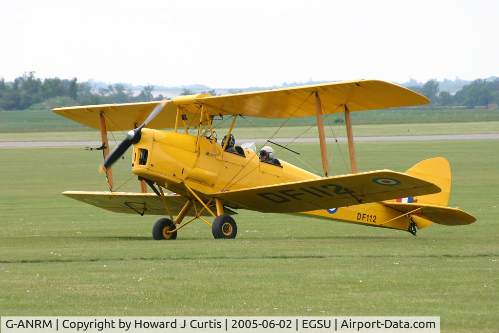 G-ANRM, 1942 De Havilland DH-82A Tiger Moth II C/N 85861, Privately owned, painted as DF112