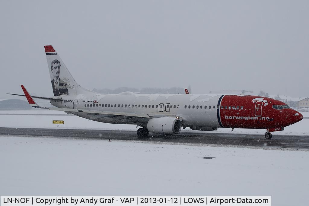 LN-NOF, 2008 Boeing 737-86N C/N 36809, Norwegian 737-800