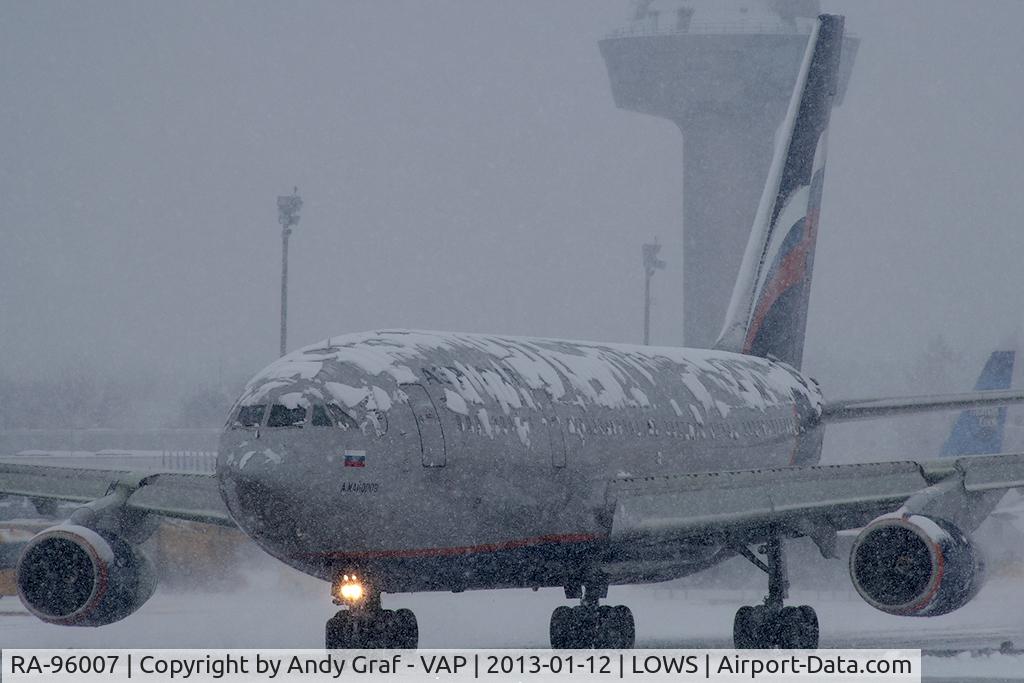 RA-96007, 1992 Ilyushin Il-96-300 C/N 74393201004, Aeroflot IL96