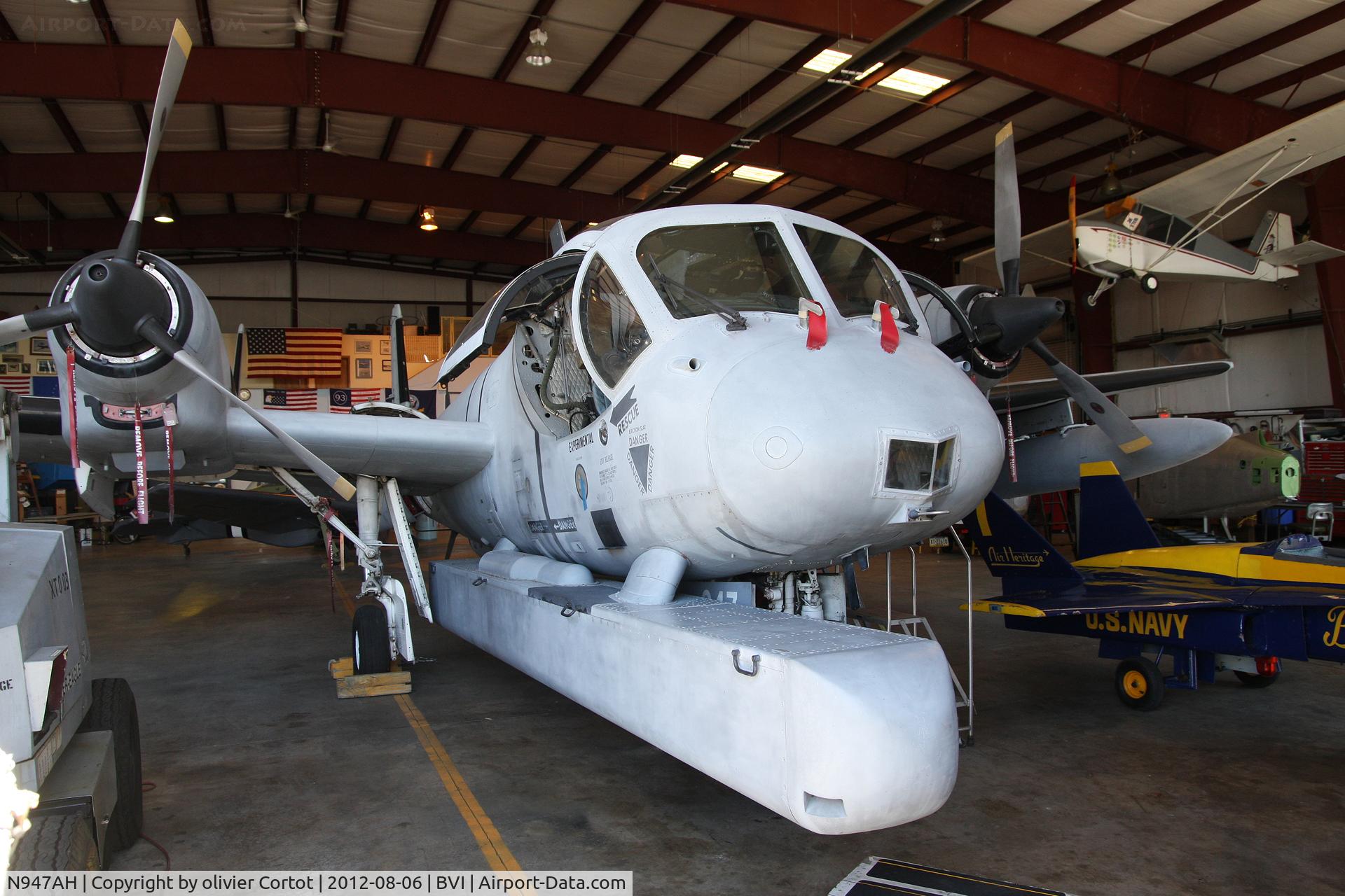 N947AH, 1968 Grumman OV-1D Mohawk C/N 151C, Air Heritage Museum