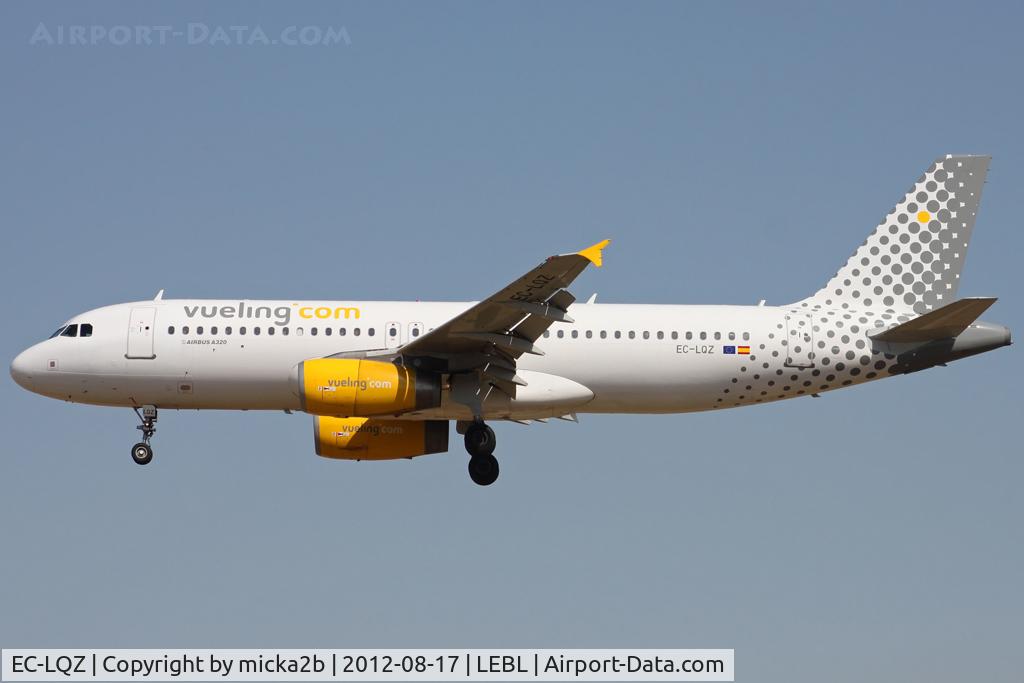 EC-LQZ, 2003 Airbus A320-232 C/N 1933, Landing