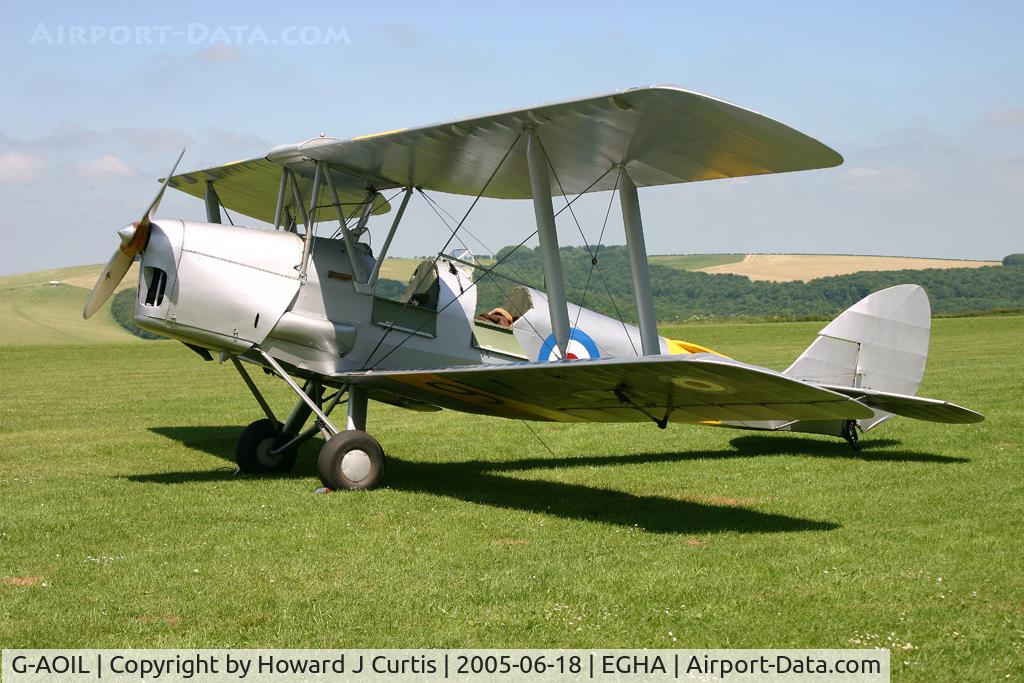 G-AOIL, 1940 De Havilland DH-82A Tiger Moth II C/N 83673, Painted as XL-716