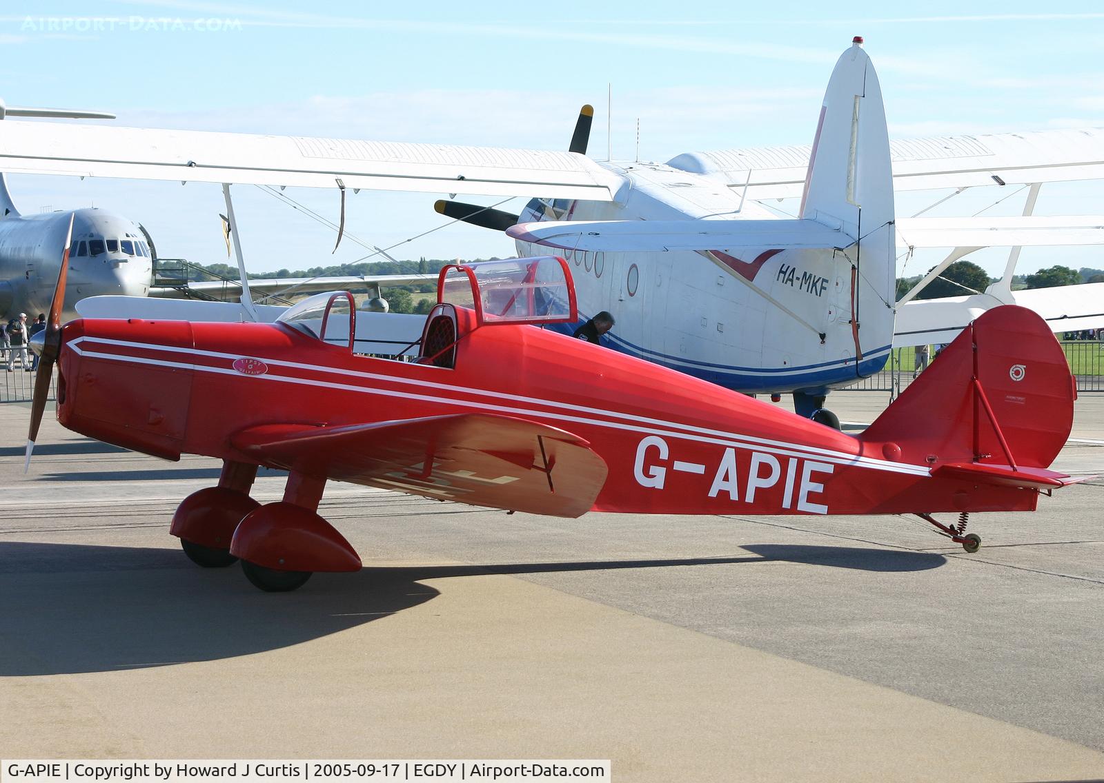 G-APIE, 1958 Tipsy Belfair C/N 535, Privately owned