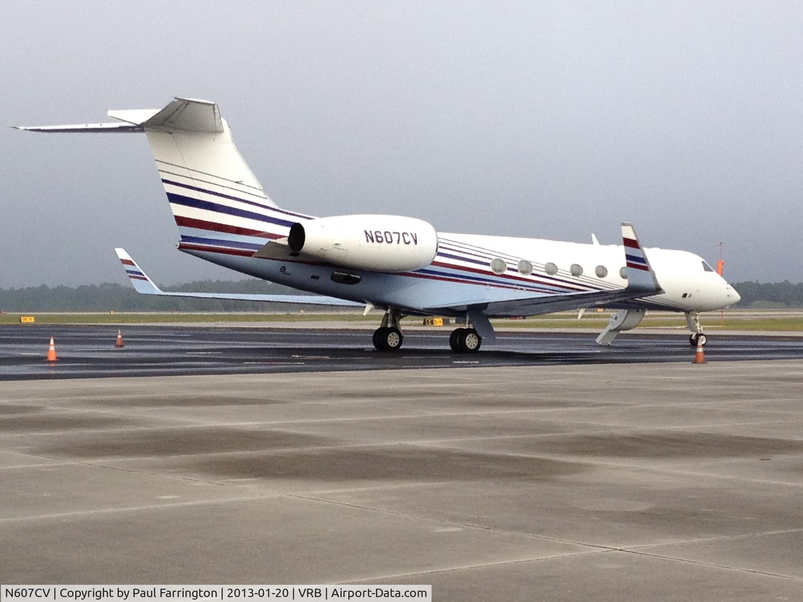 N607CV, 2004 Gulfstream Aerospace GV-SP (G550) C/N 5035, N607CV - Vero Beach, Florida