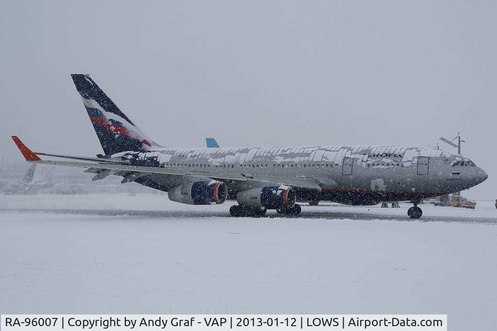 RA-96007, 1992 Ilyushin Il-96-300 C/N 74393201004, Aeroflot IL96