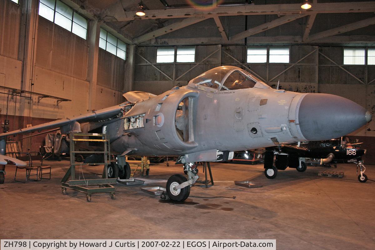 ZH798, British Aerospace Sea Harrier F/A.2 C/N NB03, In store.