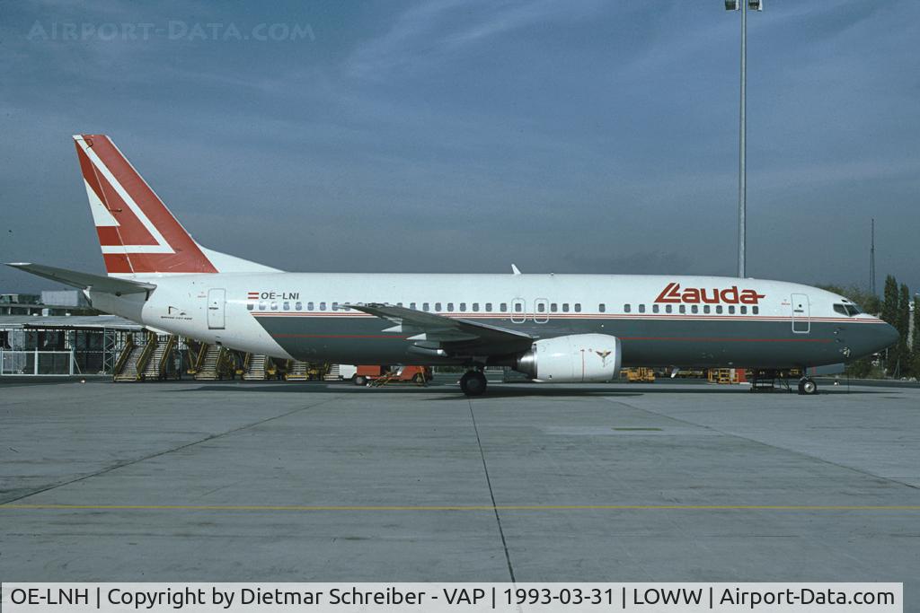 OE-LNH, 1991 Boeing 737-4Z9 C/N 25147, Lauda Air Boeing 737-400