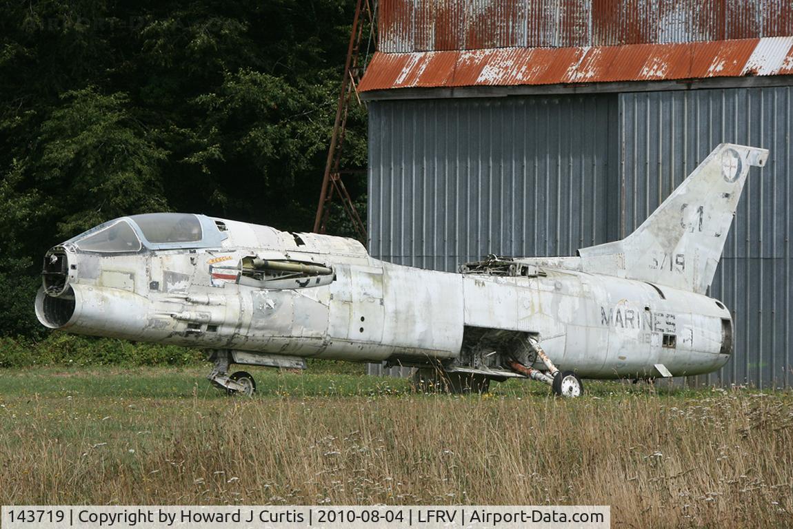 143719, Vought F-8A Crusader Crusader C/N 86, Also 01/French Navy.