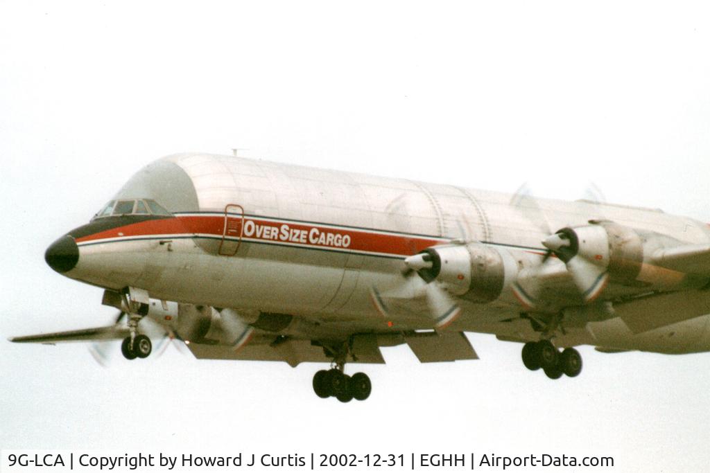 9G-LCA, 1969 Canadair CL-44-0 Skymonster C/N 16, Caught arriving here, where it remains to this day.