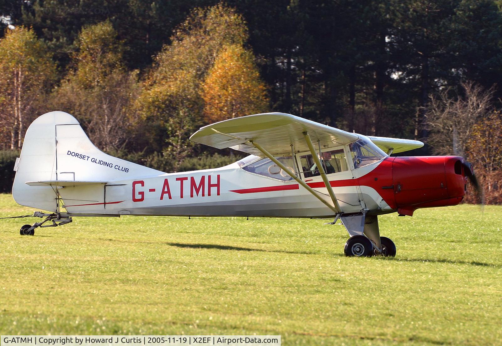 G-ATMH, 1965 Beagle D-5/180 Husky C/N 3684, Operated by Dorset Gliding Club from its base at Eyres Field, Gallows Hill.