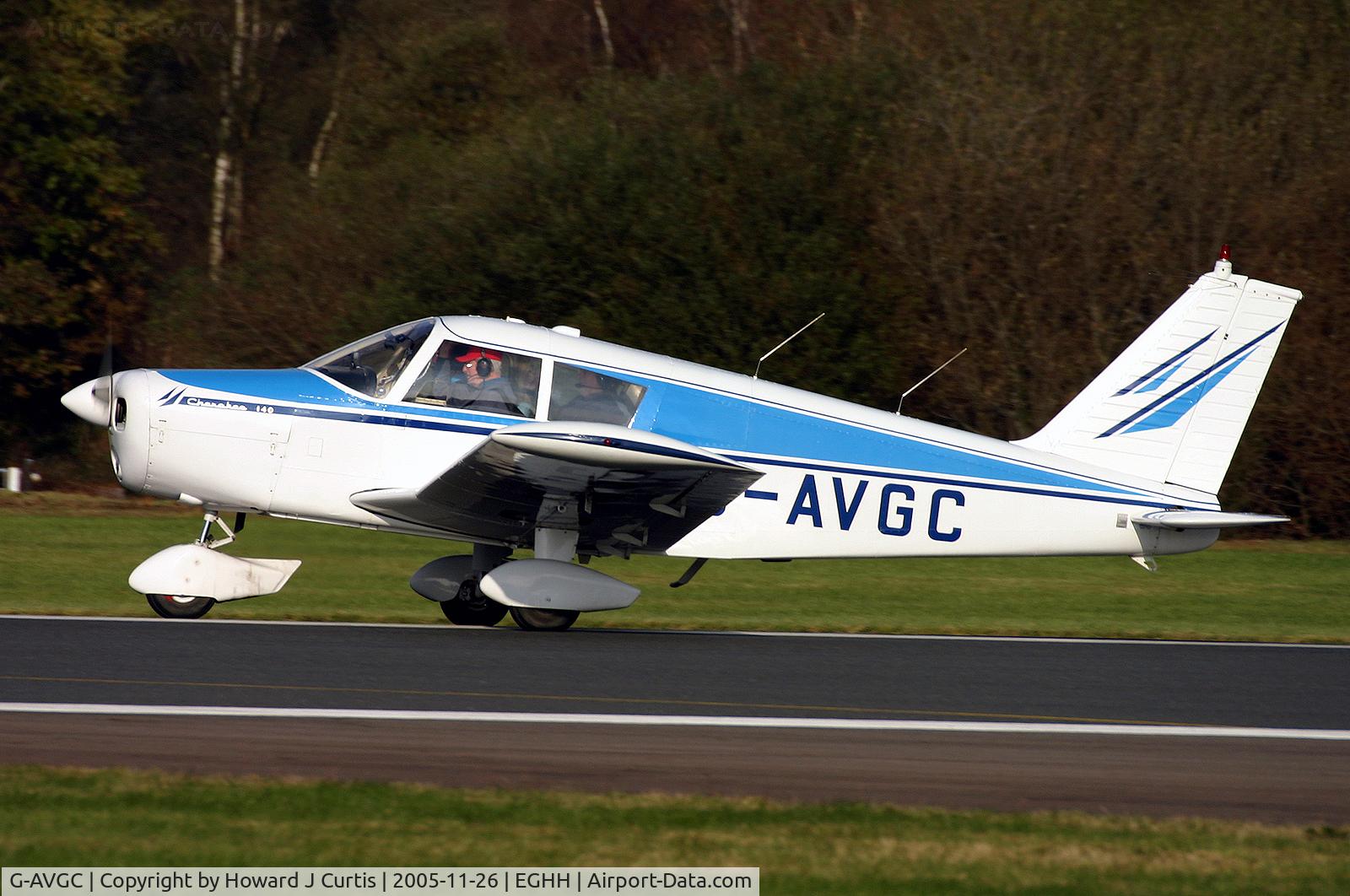 G-AVGC, 1967 Piper PA-28-140 Cherokee C/N 28-22777, Privately owned.