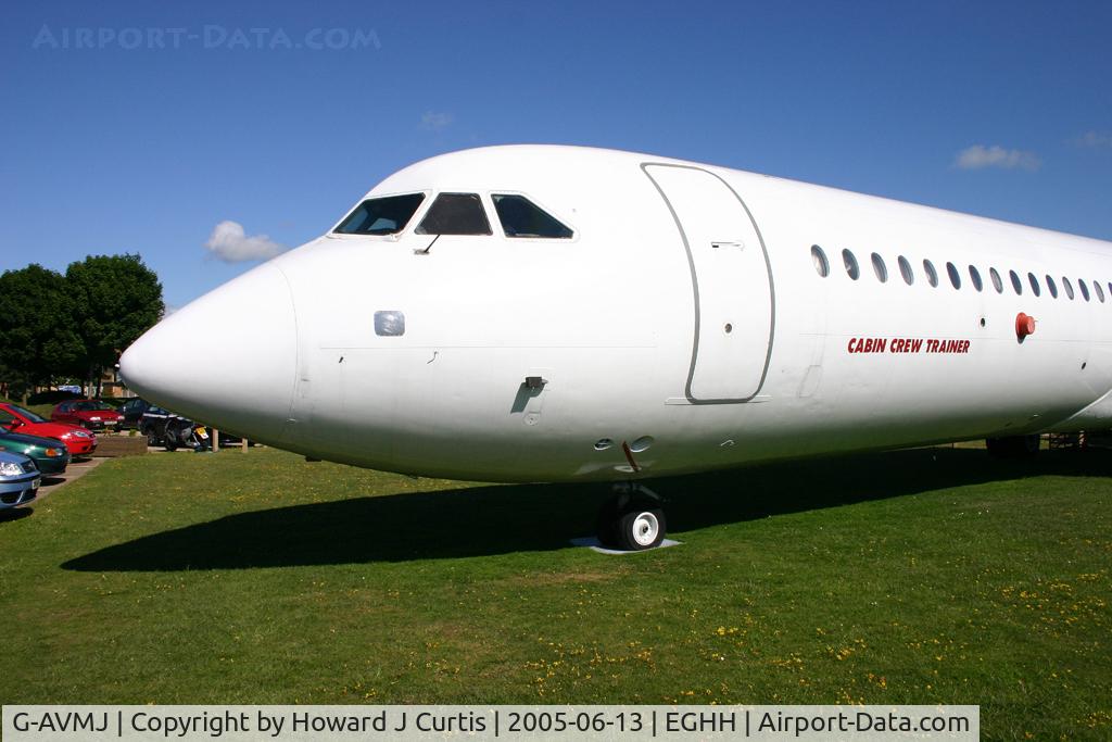 G-AVMJ, 1968 BAC 111-510ED One-Eleven C/N BAC.138, Just the fuselage remaining by now.