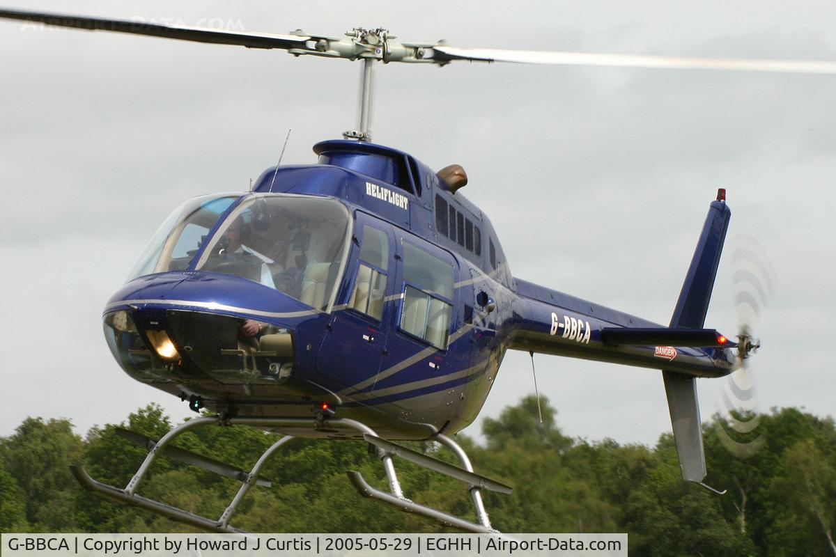 G-BBCA, 1973 Bell 206B JetRanger II C/N 1101, Privately owned.