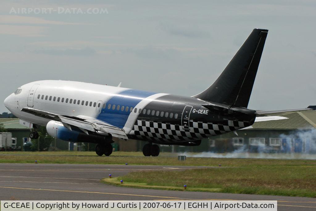 G-CEAE, 1974 Boeing 737-229 C/N 20912, European Aviation.