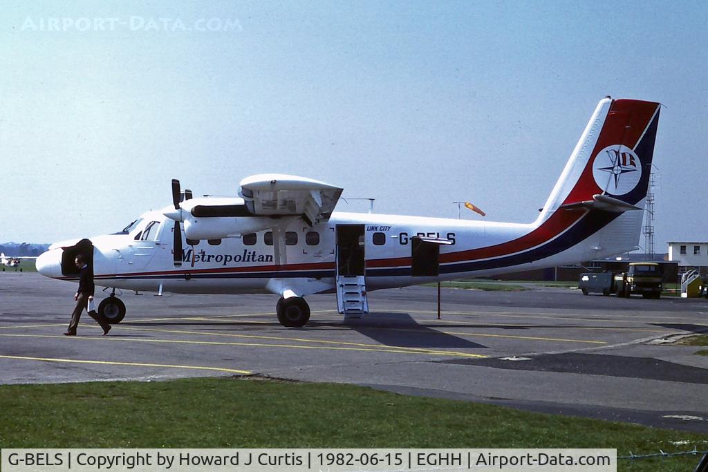 G-BELS, 1977 De Havilland Canada DHC-6-310 Twin Otter C/N 530, Metropolitan (Dan-Air).