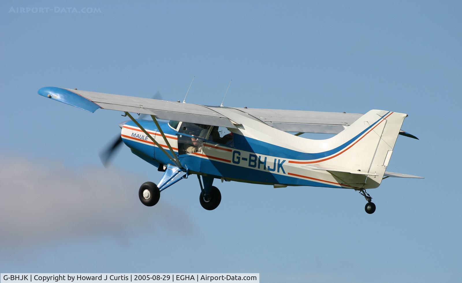 G-BHJK, 1980 Maule M-5-235C Lunar Rocket C/N 7296C, Privately owned.
