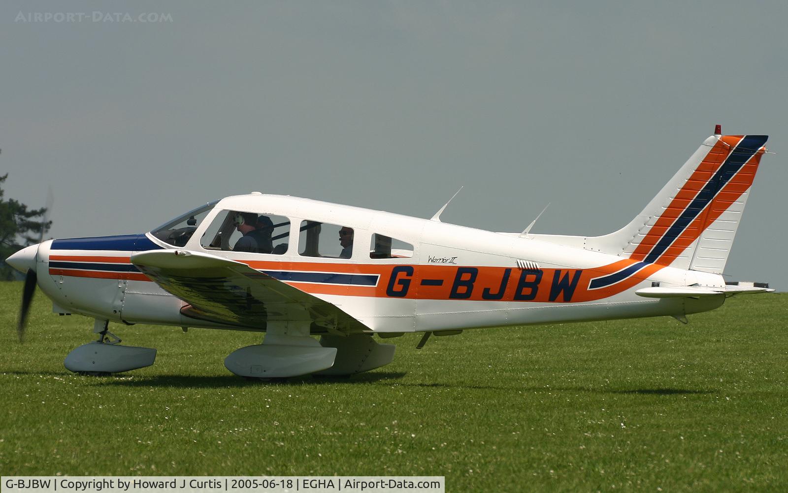 G-BJBW, 1981 Piper PA-28-161 Cherokee Warrior II C/N 28-8116280, Privately owned.