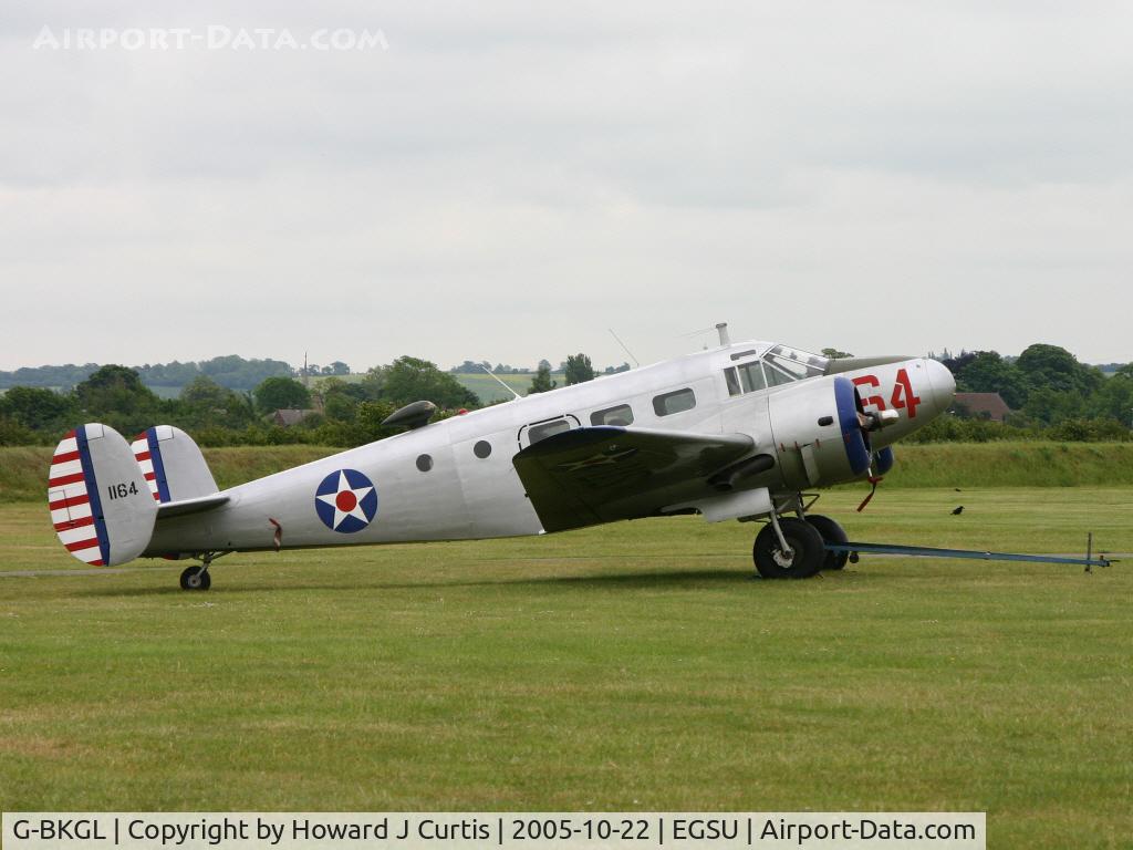 G-BKGL, 1952 Beech Expeditor 3TM C/N CA-164 (A-764), Privately owned.